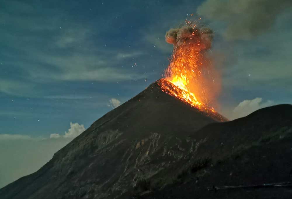 Fuego Volcano Erupting - Best Things To Do In Antigua Guatemala
